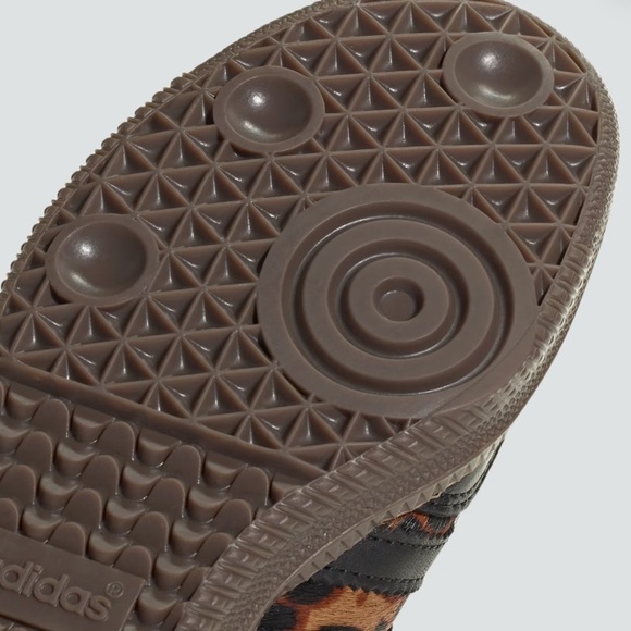 ADIDAS WOMENS SAMBA OG BLACK GREEN LEOPAR SIZE 7 - Picture 8 of 8